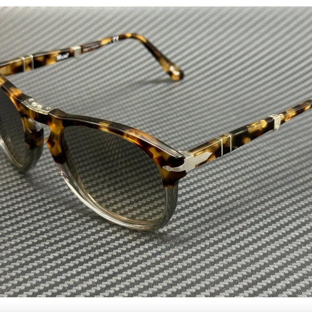 Persol Brown Tortoise Grey Gradient Unisex 52 mm Sunglasses Unisex
